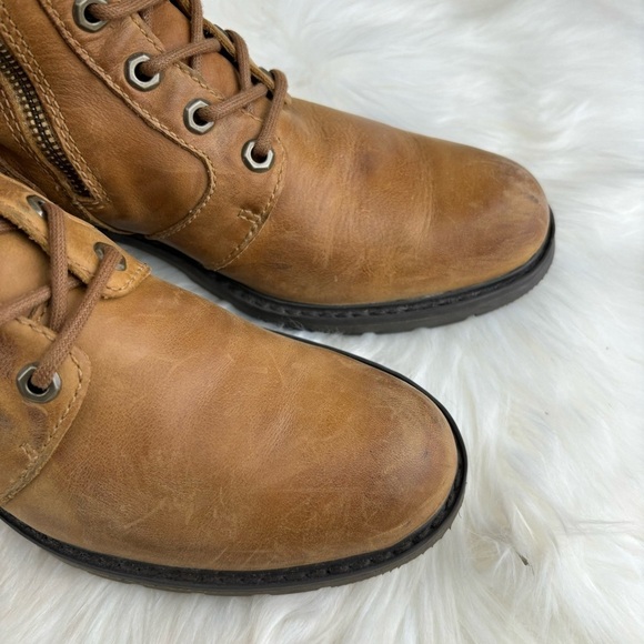 TIMBERLAND CHARLES TALL LACE UP BOOTS WITH ZIPPER SIZE 7 WOMAN - Picture 9 of 16